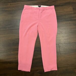 J.Crew Cameron High Rise Pants Bubblegum Pink Size 16